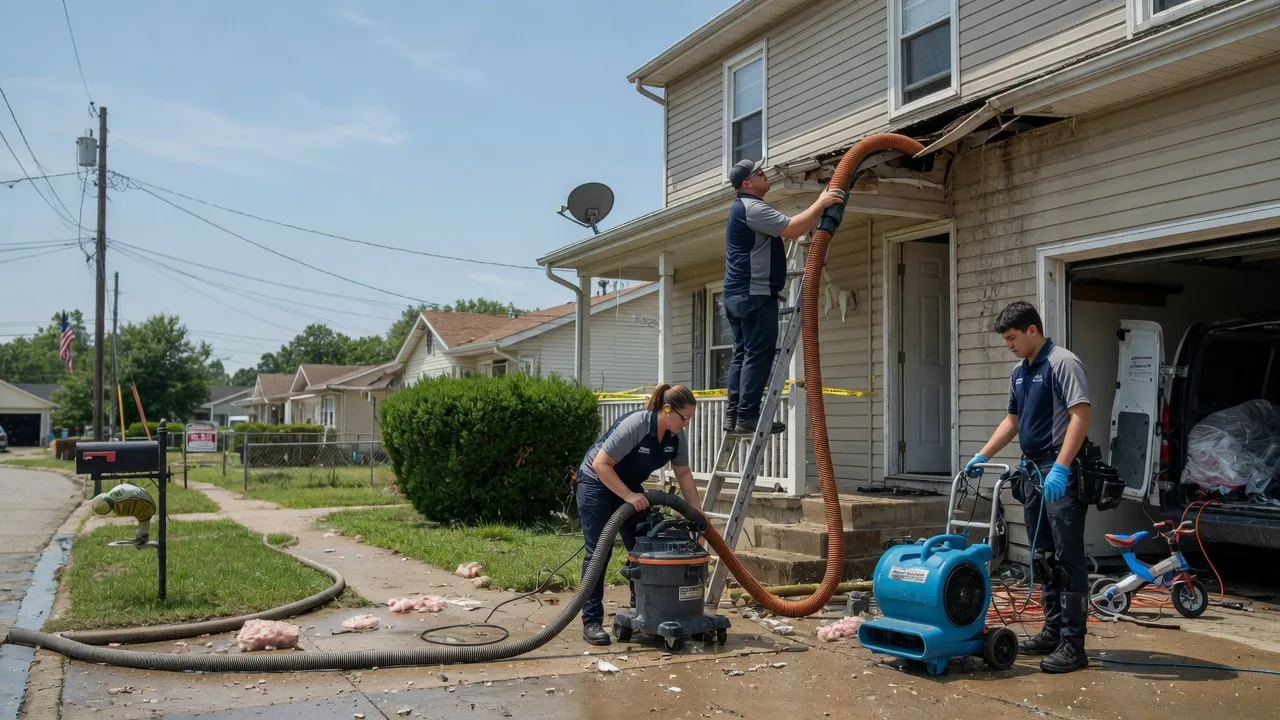 Water Damage Restoration in Baker, WV near me